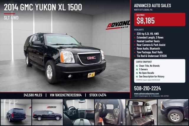 2014 GMC Yukon XL SLT for sale in North Attleboro, MA