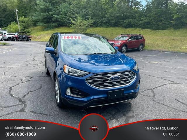 2021 Ford Edge Titanium for sale in Lisbon, CT