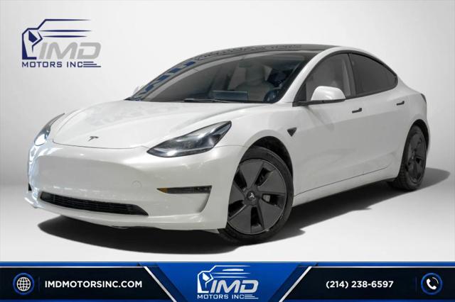 2021 Tesla Model 3 Standard Range Plus Rear-Wheel Drive for sale in Dallas, TX