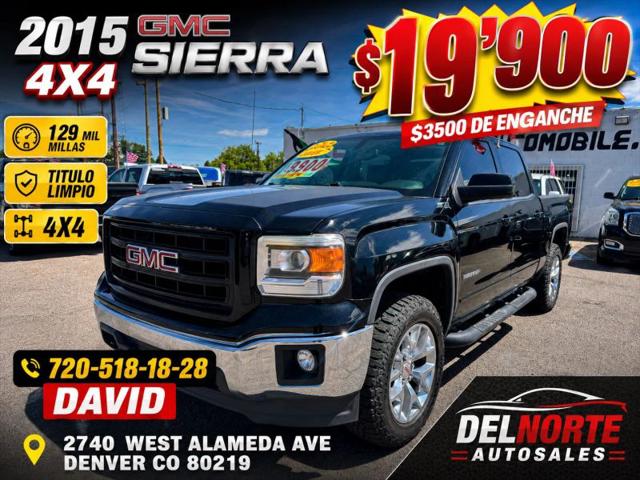 2015 GMC Sierra 1500 SLE for sale in Denver, CO