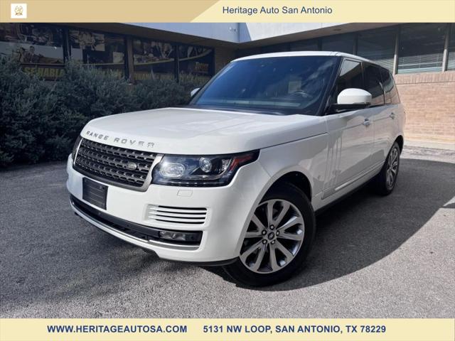 2017 Land Rover Range Rover 3.0L V6 Turbocharged Diesel Td6 for sale in San Antonio, TX
