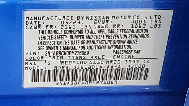 2023 Nissan Sentra SV Xtronic CVT
