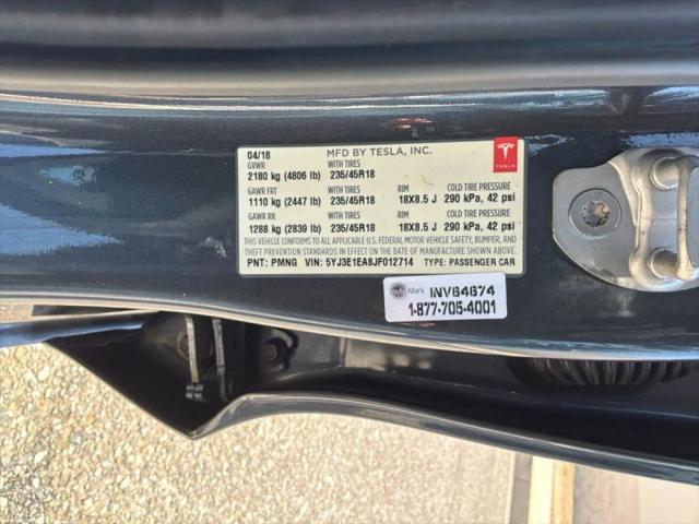 2018 Tesla Model 3 Long Range