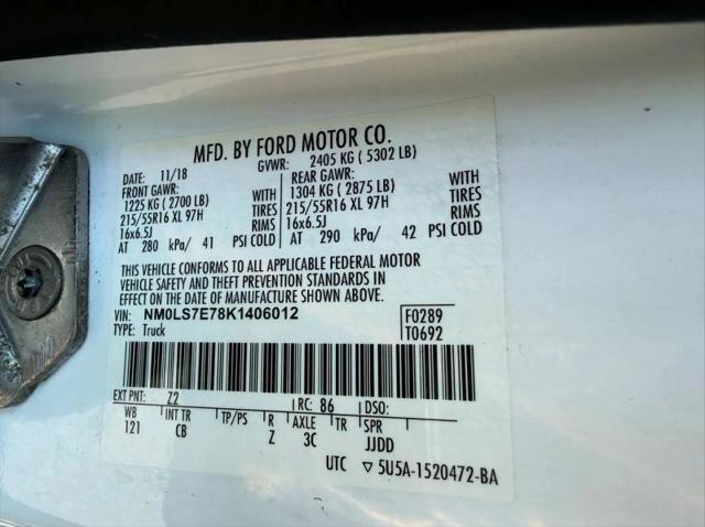 2019 Ford Transit Connect XL