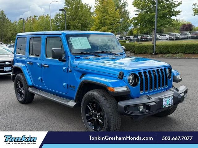2022 Jeep Wrangler Unlimited Sahara Altitude 4x4 for sale in Troutdale, OR