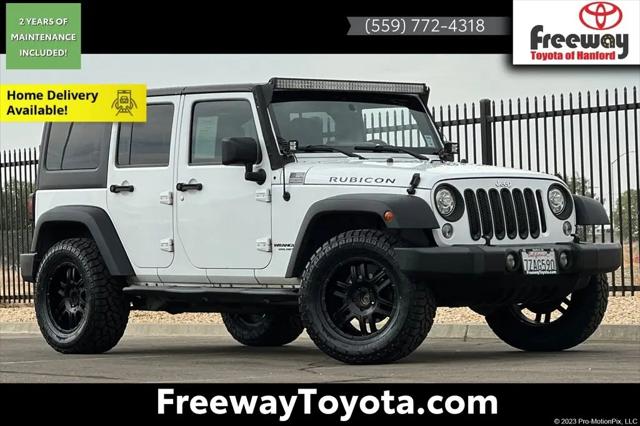 2017 Jeep Wrangler Unlimited Rubicon 4x4 for sale in Hanford, CA