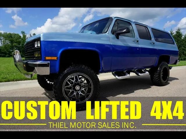 1991 Chevrolet Suburban LIFTED - CUSTOM - 4X4 - FACTORY AC - SOUTHERN SUV for sale in De Witt, IA