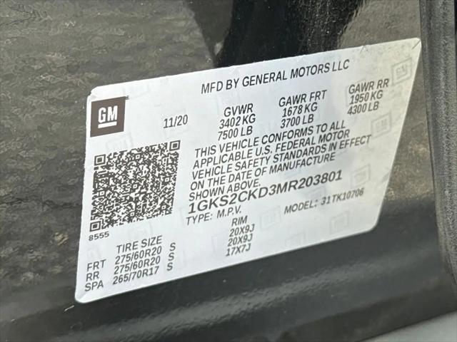 2021 GMC Yukon 4WD AT4