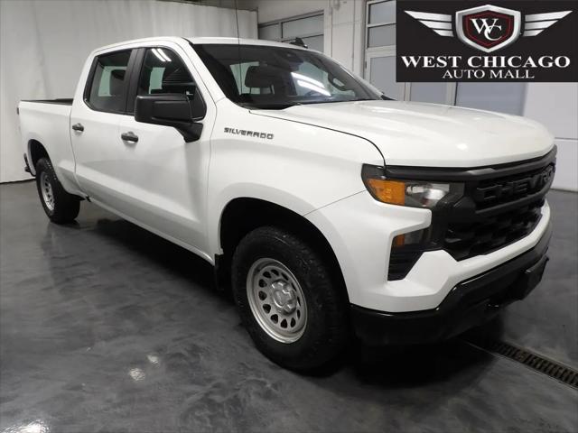 2024 Chevrolet Silverado 1500 4WD Crew Cab Standard Bed WT for sale in West Chicago, IL