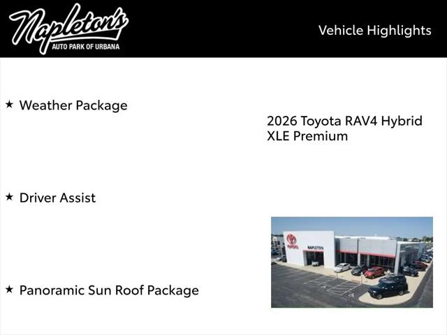 2026 Toyota RAV4 XLE Premium for sale in Urbana, IL