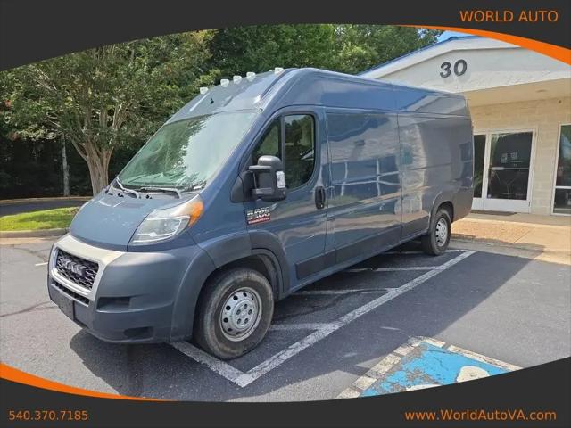 2019 Ram ProMaster Cargo Van High Roof 159" WB EXT for sale in Fredricksburg, VA