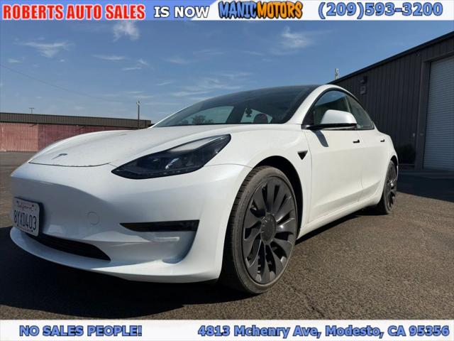 2021 Tesla Model 3 Performance Dual Motor All-Wheel Drive for sale in Tracy, CA