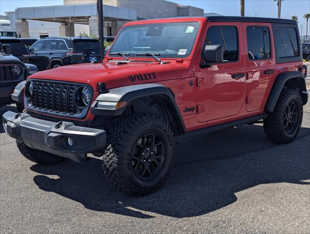 Used 2025 Jeep Wrangler 4-Door Willys 4x4 For Sale in Tucson, AZ