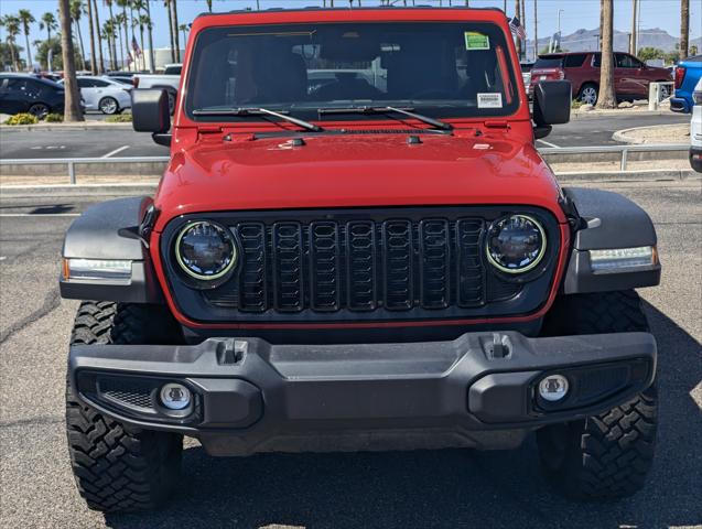 Used 2025 Jeep Wrangler 4-Door Willys 4x4 For Sale in Tucson, AZ