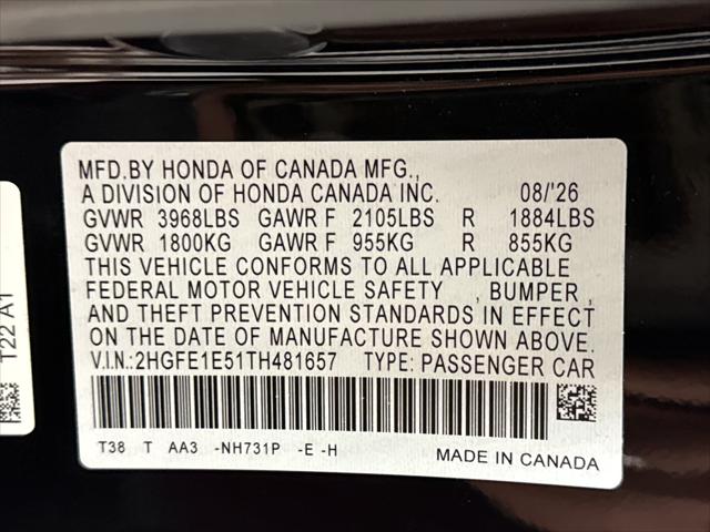 2026 Honda Civic Sedan