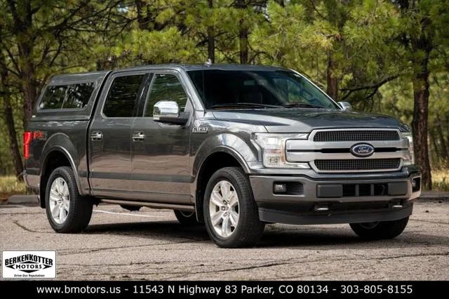 2018 Ford F-150 Platinum for sale in Parker, CO