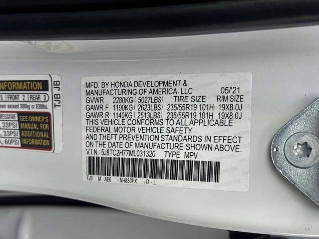2021 Acura RDX Advance Package
