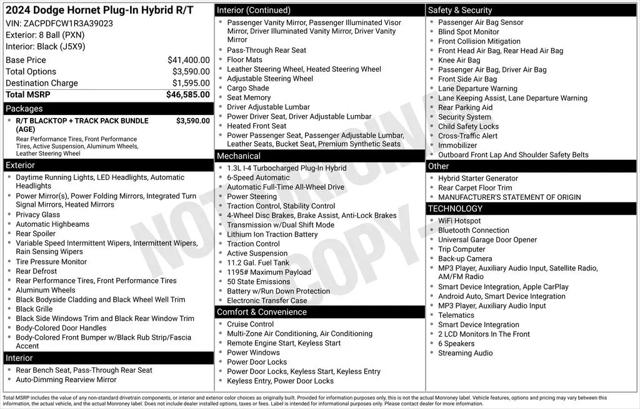 2024 Dodge Hornet R/T EAWD for sale in Clinton Township, MI