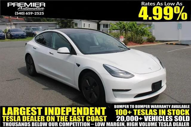 2021 Tesla Model 3 Long Range Dual Motor All-Wheel Drive for sale in Dumfries, VA