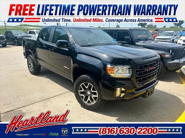 2021 GMC Canyon 4WD Crew Cab Short Box AT4 - Leather for sale in Excelsior Springs, MO