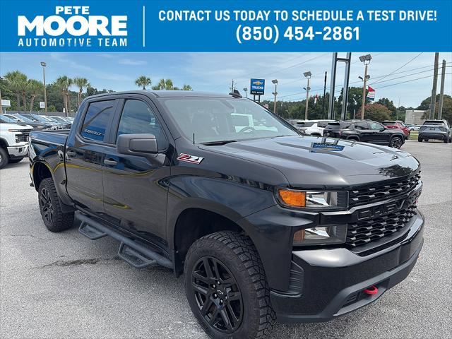2021 Chevrolet Silverado 1500 4WD Crew Cab Short Bed Custom Trail Boss for sale in Pensacola, FL