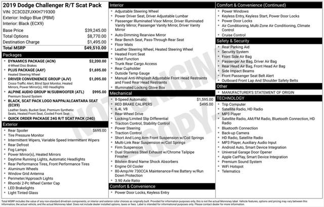 2019 Dodge Challenger R/T Scat Pack for sale in Cincinnati, OH