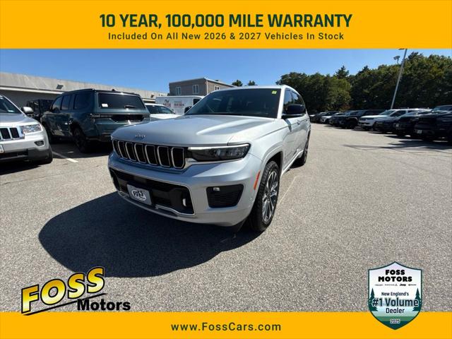 2021 Jeep Grand Cherokee Overland 4x4 for sale in Exeter, NH