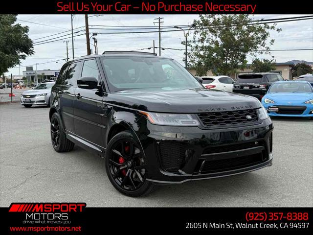 2020 Land Rover Range Rover Sport SVR for sale in Walnut Creek, CA