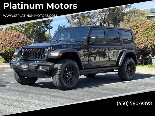 2024 Jeep Wrangler 4xe Willys 4xe for sale in San Bruno, CA