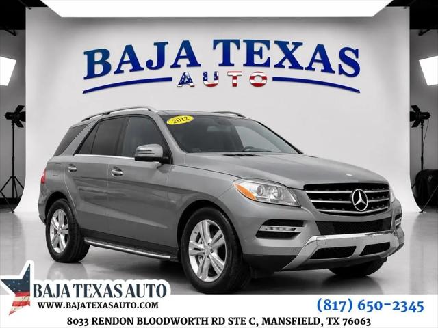 2012 Mercedes-Benz ML 350 4MATIC for sale in Mansfield, TX