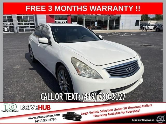 2012 INFINITI G37 Base for sale near Lima, OH