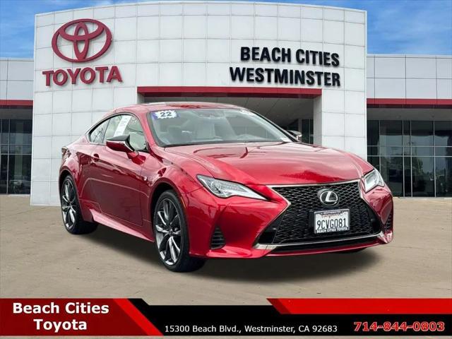 2022 Lexus RC 300 F SPORT for sale in Westminster, CA