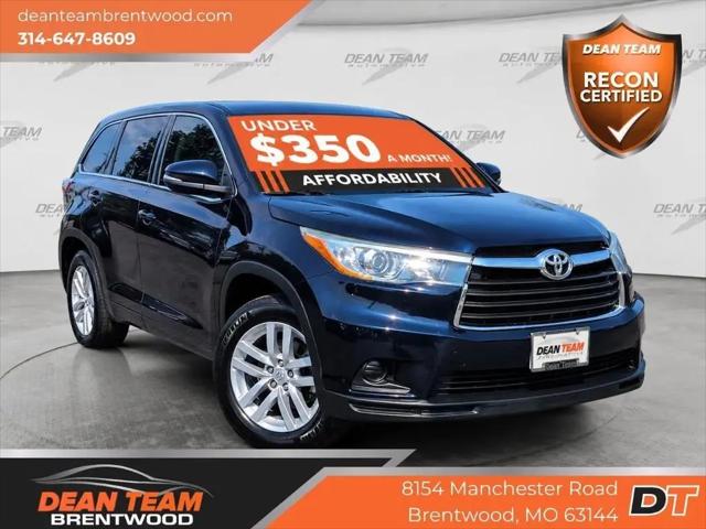 2015 Toyota Highlander LE V6 for sale in Brentwood, MO