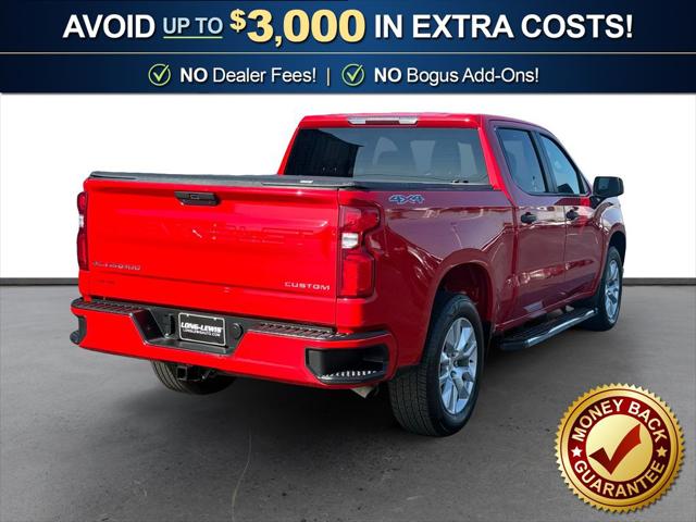 Used 2021 Chevrolet Silverado 1500 4WD Crew Cab Short Bed Custom For Sale in Muscle Shoals, AL