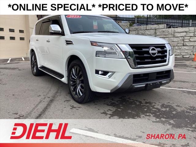 2023 Nissan Armada Platinum 4WD for sale in Sharon, PA