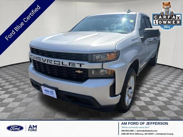 2020 Chevrolet Silverado 1500 4WD Double Cab Standard Bed Custom for sale in Jefferson, OH