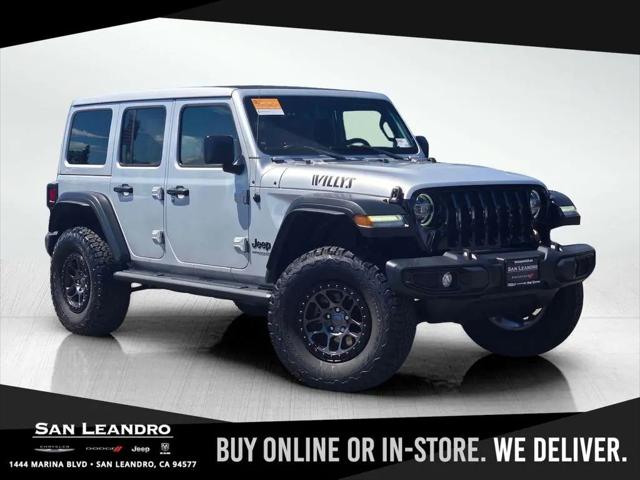2022 Jeep Wrangler Unlimited Willys 4x4 for sale in San Leandro, CA