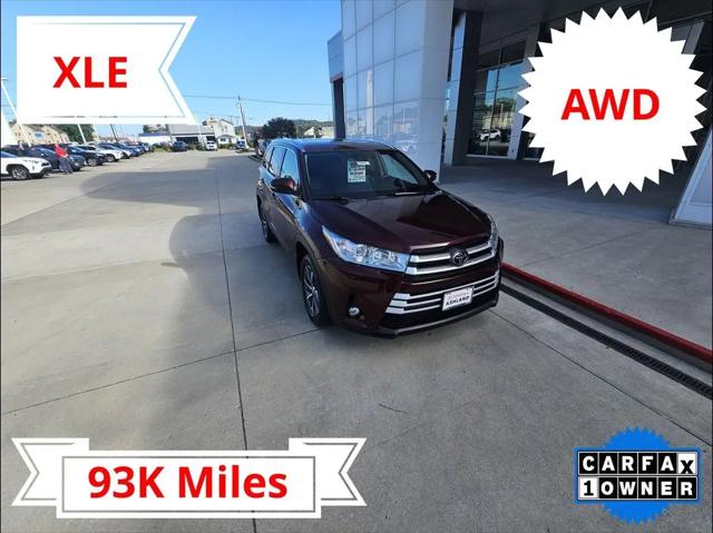 2019 Toyota Highlander XLE for sale in Ashland, KY