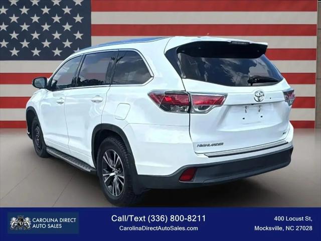 2016 Toyota Highlander XLE V6 for sale in Mocksville, NC