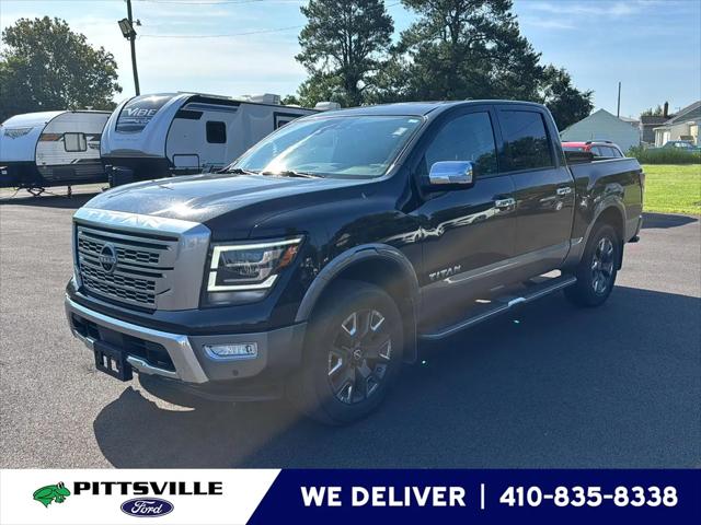 2023 Nissan Titan Crew Cab Platinum Reserve 4x4 for sale in Pittsville, MD