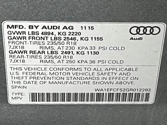 2016 Audi Q3 2.0T Premium Plus