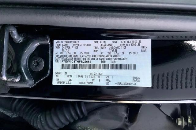 2017 Ford F-150 XLT