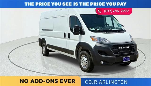 2026 Ram ProMaster 2500 Cargo Van Tradesman High Roof 159 WB w/Pass Seat for sale in Arlington, TX