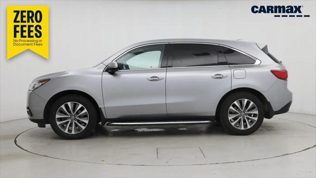 2016 Acura MDX Technology  AcuraWatch Plus Packages