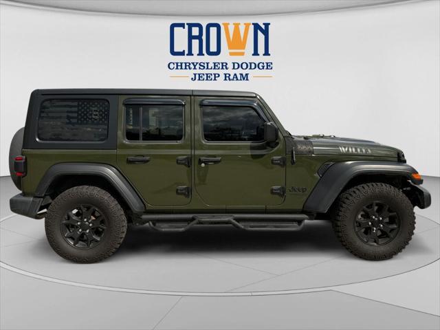 2021 Jeep Wrangler Unlimited Willys 4x4 2021 Jeep Wrangler Unlimited Willys 4x4