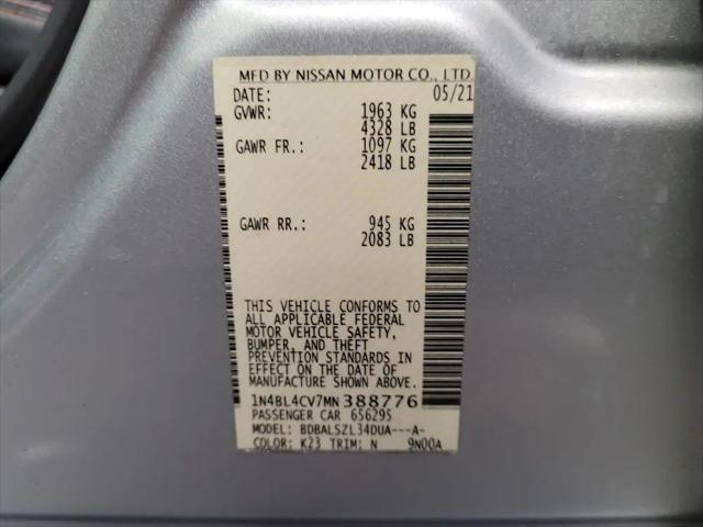 2021 Nissan Altima SR FWD