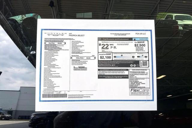 2027 Chrysler Pacifica Select