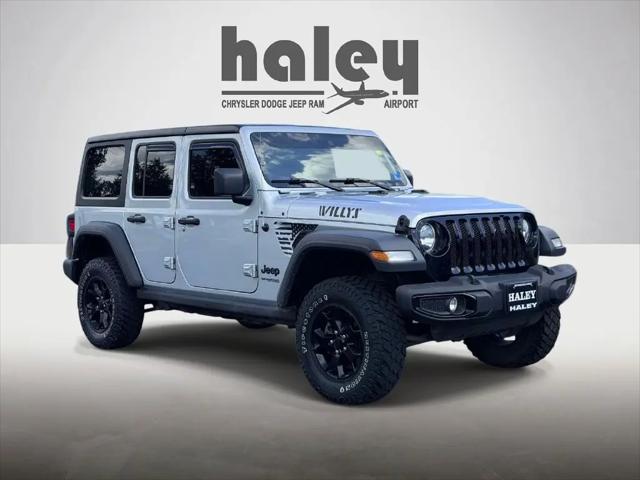 2022 Jeep Wrangler Unlimited Willys Sport 4x4 for sale in Richmond, VA