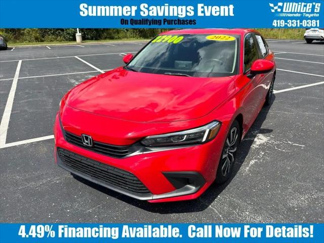 2022 Honda Civic EX for sale in Lima, OH