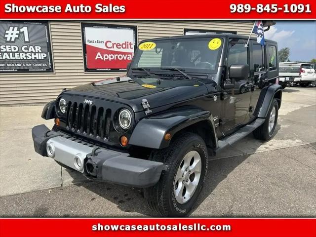 2011 Jeep Wrangler Unlimited Sahara for sale in Chesaning, MI